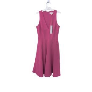 Population Medium Pink Sleeveless Dress